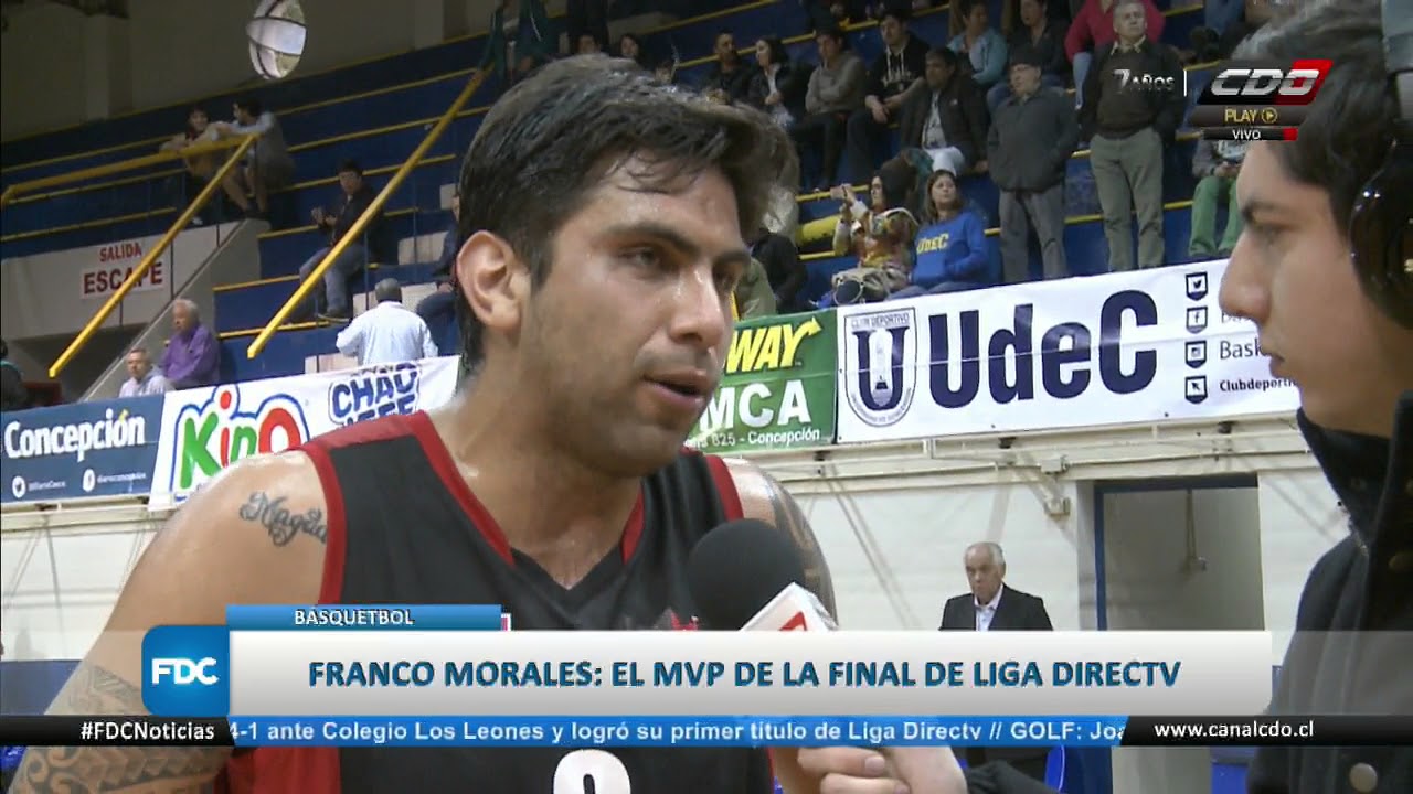 Franco Morales, MVP de final de Liga DIRECTV - YouTube