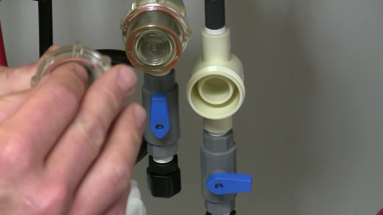 Inlet Strainer Replacement