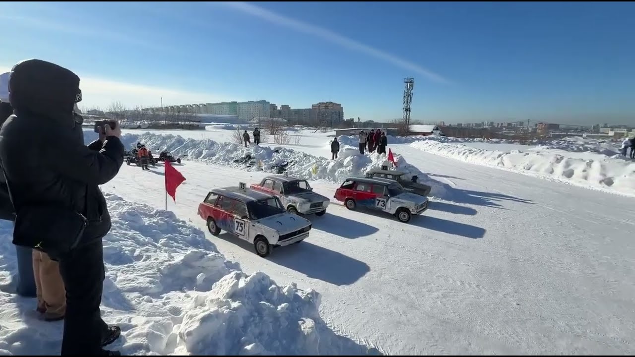 Открытые соревнования по зимнему автокроссу СШОР ТЭИС г.Новосибирск 15.02.2026. Дубянский Андрей