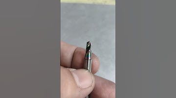 Router drill bit to cut aluminium panels