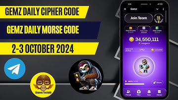 Gemz Daily Cipher Code Today 2-3 October Daily Morse Code Today 2 October