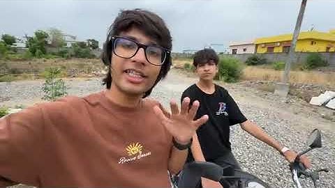 finally piyush ko bike chalani aagayi😍.