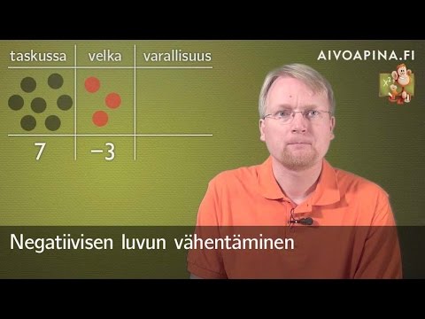 Video: Mikä on kahden negatiivisen luvun tulo?