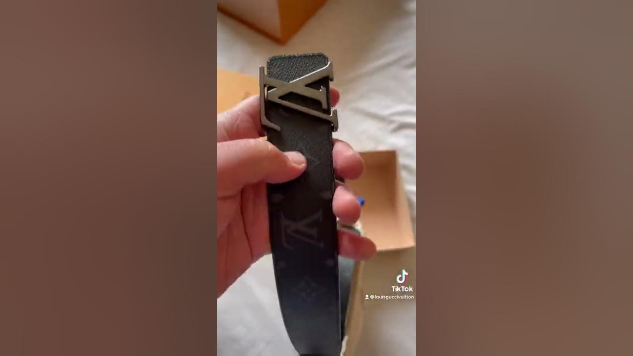 💥 LOUIS VUITTON UNBOXING  MENS INITIALES REVERSIBLE BELT 