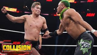 Kazuchika Okada Vs Myron Reed - Aew International Championship Aew Collision, 41126