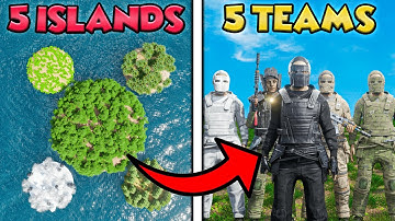 5 Teams, 5 Islands, 1 Winner! - Rust