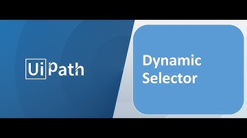 RPA - UiPath - Dynamic Selector. Subscribe & Encourage if you like this Video.