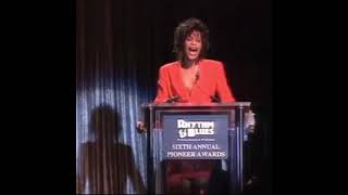 Video thumbnail of "Whitney Houston - His Eye Is On the Sparrow (1995)"