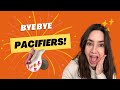 BYE BYE PACIFIERS! Spend the day with me + toddler gives up pacifier. @mac.larena