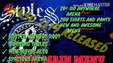 WR3D NEW 2K19 MOD RELEASED!!GO ANYWHERE ARENAS||NEW MOVES.