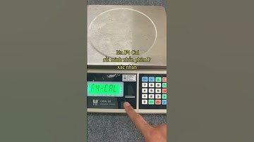 Hướng dẫn cách hiệu chuẩn cân điện tử UTE UWA M #shorts, #candientu, #candientuquocthinh, #UTE_UWA_M