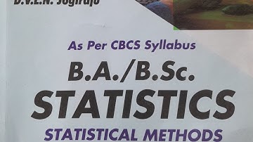Telangana State Semester III Statistics Text book: Statistical methods
