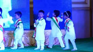 2023-24 KALA VINYASA UTSAV Hindustan performance by NATIRE KIDSS Preschool.