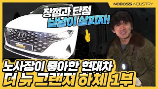 [노보스]노사장이 좋아한 현대차 | 더 뉴 그랜져 하체 1부_노사장