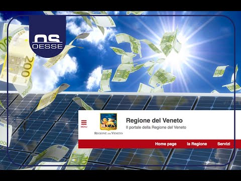 Come ricevere 3000€ dalla Regione Veneto con il bando sugli accumulatori - Tutorial (prima parte)