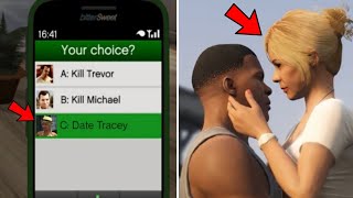 GTA 5 - All Secret Scene Of TRACEY! (Phone Calls, Messages, Conversation &amp; Event)