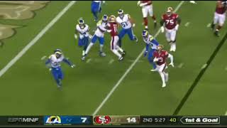 Debo Samuel does a TicTok dance after a touchdown