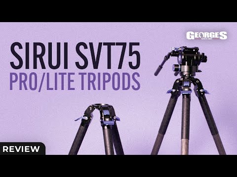 SIRUI SVT75 Pro/Lite Tripods - Georges Review