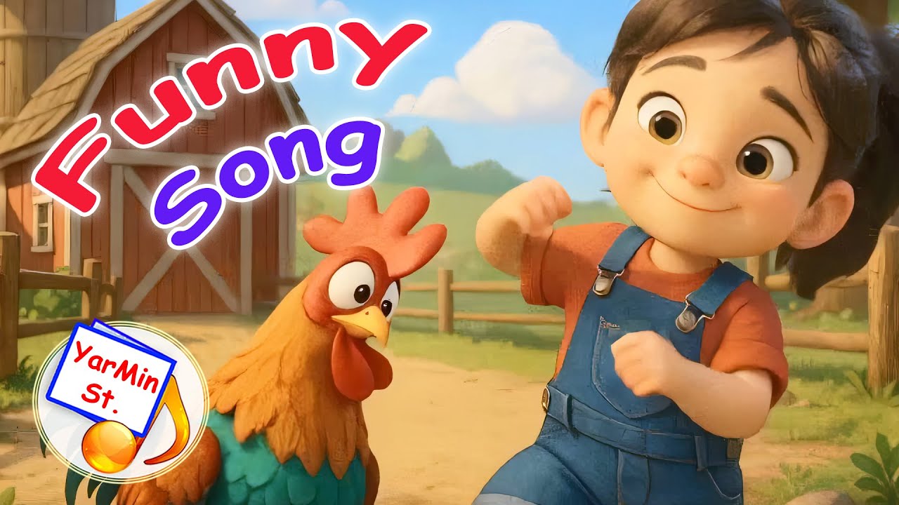 Весёлая песня (У меня есть собака) / Детские стишки / Развивающая песня для детского сада. Ярмин-...