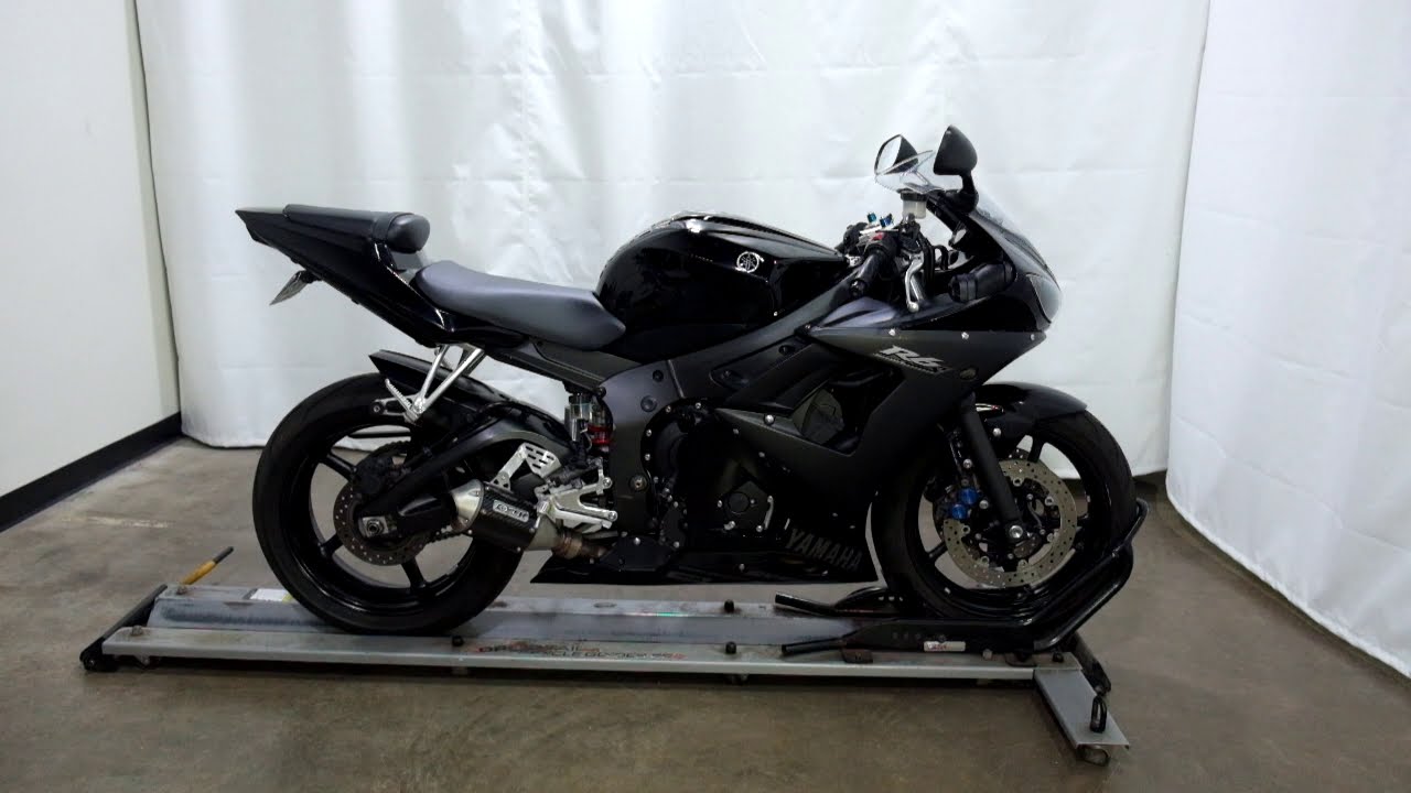 2008 Yamaha YZF-R6S – used motorcycles for sale– Eden Prairie, MN - YouTube