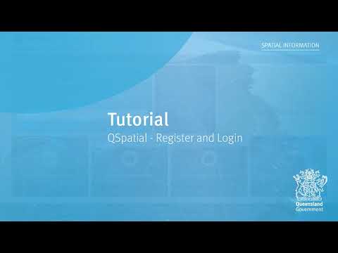 QSpatial register and login tutorial