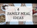 4 FAMILY DINNER IDEAS | HEALTHY & DELICIOUS MEAL IDEAS | KERRY WHELPDALE