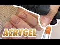 Acrygel  comment renforcer des ongles naturels avec cette technique 