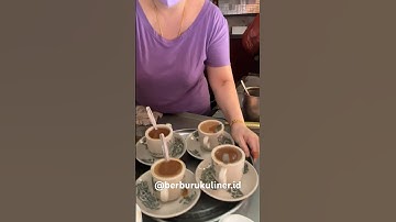 Racikan kopi susu ternikmat khas kota amoy singkawang #streetfood