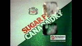 Candid Canada Dry Sugar Free Retro 80s Commercial (1985)