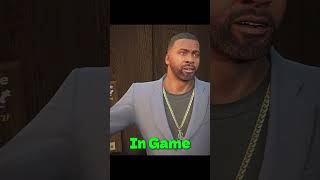GTA 5 Characters In Game vs Real Life 😳