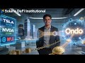 🏦 ONDO: O Gigante de RWA! Como Ganhar Rendimento em Dólar (USDY) com Segurança Institucional! 💵