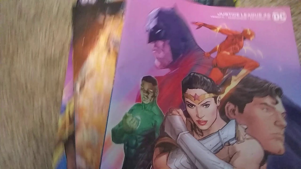 dc comic mystery 4 pack new