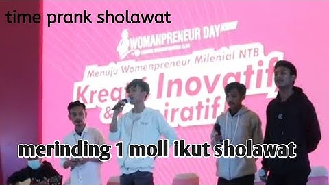 Tim prank sholawat!! merinding 1 moll ikut sholawat!! @Ifan TS @Ronansaefull Goban @ERIL SPI