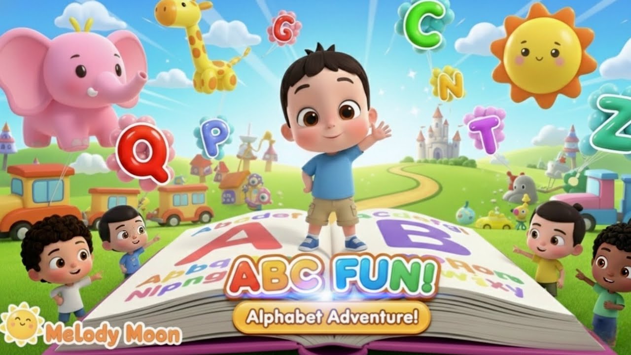 ABC Alphabet Song for Kids | Learn ABCD | Baby Learning Video ...