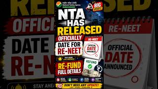 #NEETUpdate#ReNEET2026#NEETNews#NEETExam#RefundUpdate#NEETLatestNews#EducationNews#ExamUpdate