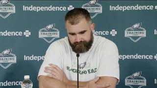 Jason Kelce admits cheap shot sparked Eagles-Colts brawl