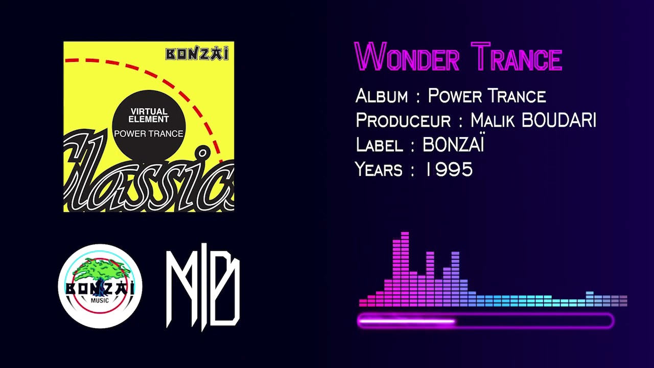 Wonder Trance - Virtual Element (Malik B) - 1995 - Bonzaï Music