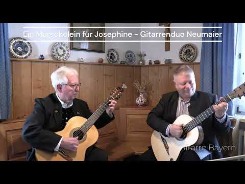 Ein Märschelein für Josephine, gespielt vom Gitarrenduo Neumaier