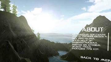 Stricken-Main Menu Preview