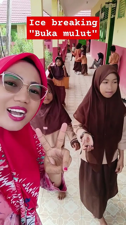 Buka mulut tertawa satu kali #icebreaking #bukamulut #tepuktangan