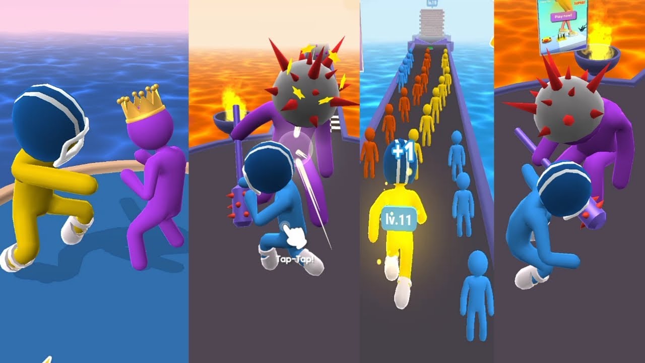 Giant Rush! - Gameplay Part 58 All Levels Android,iOS 