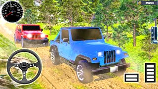 offroad jeep driving gameplay 2021 | Uphill Racing Stunts Game – Android Gameplay screenshot 5