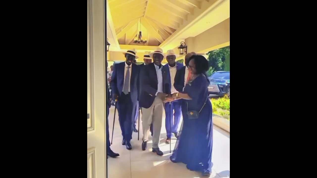 President Ruto at the wedding of DL Lagat's daughter and Belio Kipsang's son in Karen 