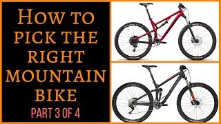 How To Pick The Right Mountain Bike - Part Iii - Full Suspension