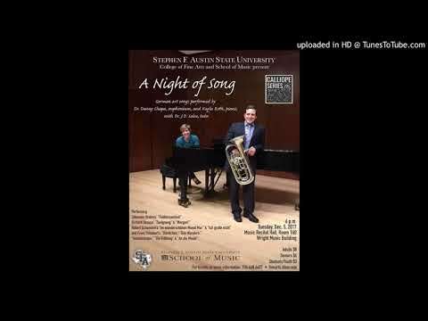 Standchen by Schubert arranged for Euphonium and Piano