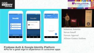 CIS 2016 Wednesday, June 8- Firebase Auth and Google - Soneff, Manas