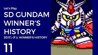 Let's Play SD Gundam: Winner's History #11 | Map 1: Frontier Line [Titans]
