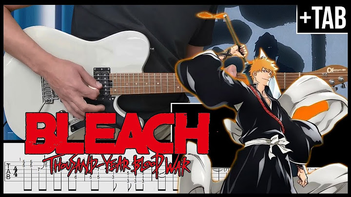 [Without Any Words] BLEACH I Part 3 (Full Opening) - Guitar Cover + TAB