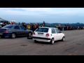 Sprint Lanov 2014, 406 3.0 V6 VS Golf VR6 missed start :D