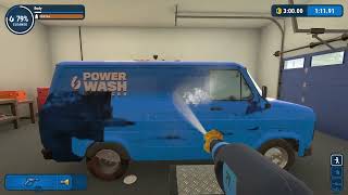 Power Wash Simulator  Van Time Challenge Gold Medal(No Commentary)